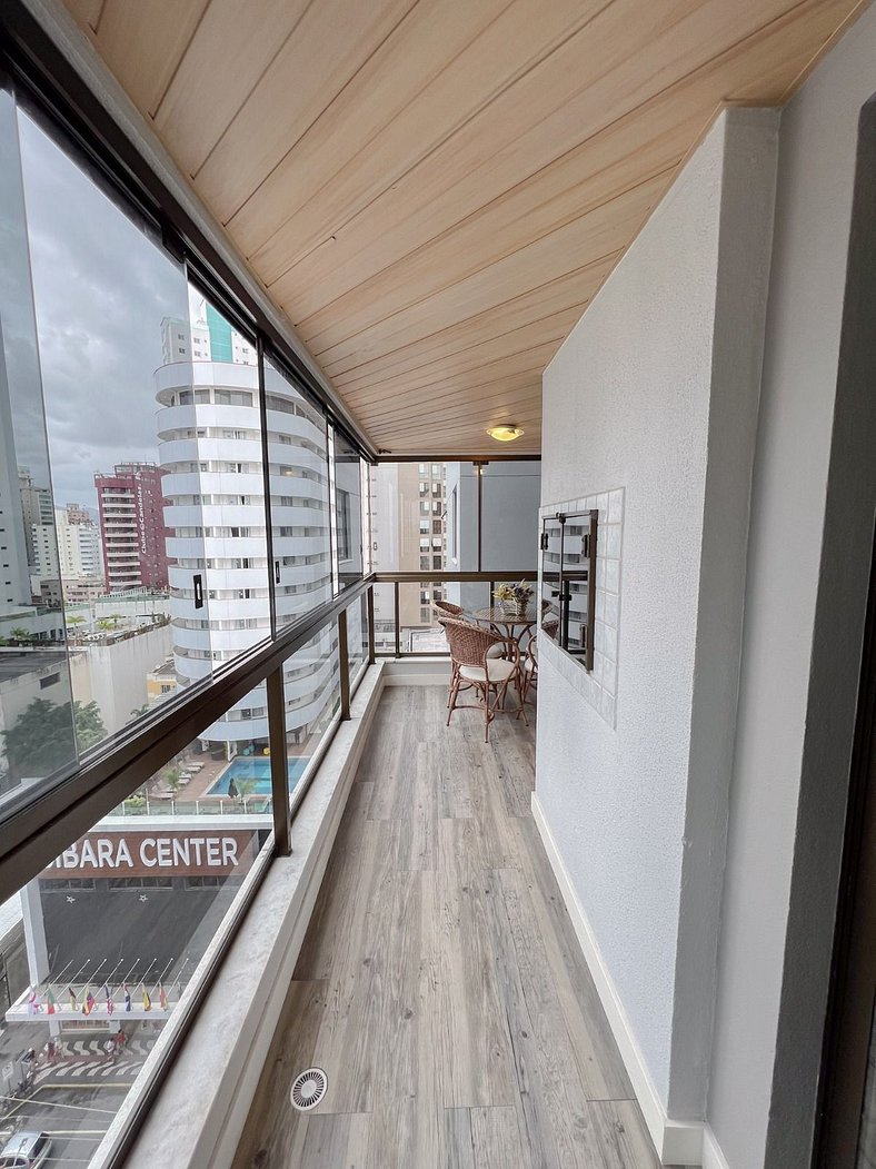 Apartamento de temporada no centro de Balneário Camboriú